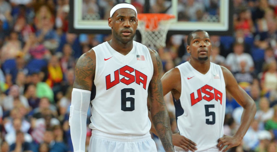 LeBron James, Kevin Durant Memimpin Daftar Tim Nasional Bola Basket AS